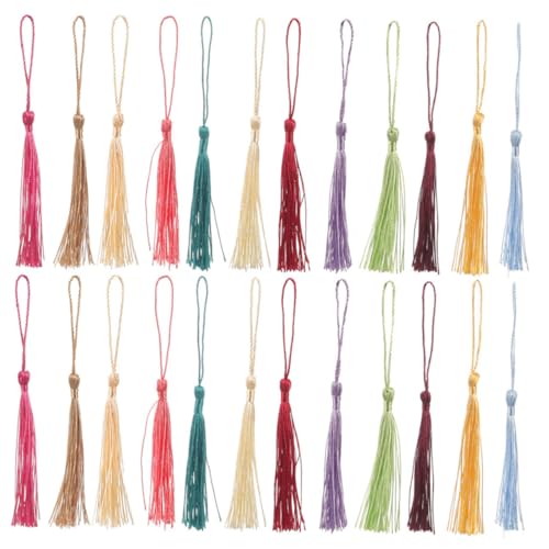 Homoyoyo 240 Stück Teiliges DIY Mini Soft Quasten Handgefertigte Dekorative Troddeln für Schmuckherstellung Lesezeichen Schlüsselanhänger Vielseitiges Bastelzubehör mit Homoyoyo 240 Stück Teiliges DIY Mini Soft Quasten Handgefertigte Dekorative Troddeln für Schmuckherstellung Lesezeichen Schlüsselanhänger Vielseitiges Bastelzubehör mit von Homoyoyo