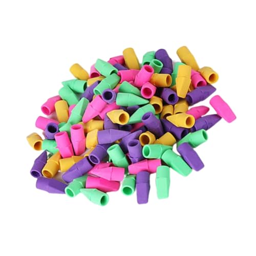 Homoyoyo 240 Stück Teiliges Radiergummi Bleistiftspitzen Bunte Radiergummis aus Weichem Tpr material Passend für Bleistiftgrößen Praktisch und Tragbar für Schüler Künstler und Bürogebrauch von Homoyoyo