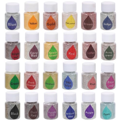 Homoyoyo 24Stücke Tie Dye Pulver für Stofffärbung DIY Batikfarben für Erwachsene Kreative Textilfarben Farben für Bastelprojekte und Familienunterhaltung Homoyoyo 24Stücke Tie Dye Pulver für Stofffärbung DIY Batikfarben für Erwachsene Kreative Textilfarben Farben für Bastelprojekte und Familienunterhaltung von Homoyoyo