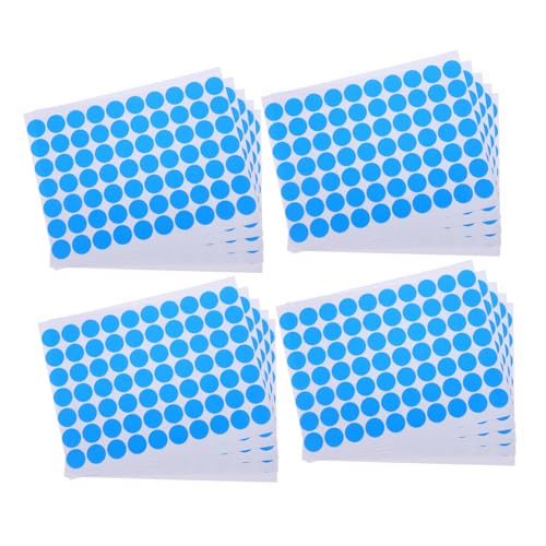 Homoyoyo 25 Blatt Wasserfeste Runde Aufkleber Selbstklebende Bedruckbare Pvc-etiketten mit Farbigen Punkten Kompatibel für Handbeschriftung und Druck für Lebensmittelverpackung und Homoyoyo 25 Blatt Wasserfeste Runde Aufkleber Selbstklebende Bedruckbare Pvc-etiketten mit Farbigen Punkten Kompatibel für Handbeschriftung und Druck für Lebensmittelverpackung und von Homoyoyo