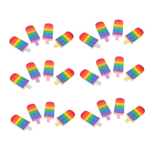 Homoyoyo 25 Stück Eiscreme Stifte Kreative Mini Gelstifte im Regenbogen Design für Schule und Büro Niedliche Cartoon Marker für Diy Scrapbooking und Notizen Homoyoyo 25 Stück Eiscreme Stifte Kreative Mini Gelstifte im Regenbogen Design für Schule und Büro Niedliche Cartoon Marker für Diy Scrapbooking und Notizen von Homoyoyo
