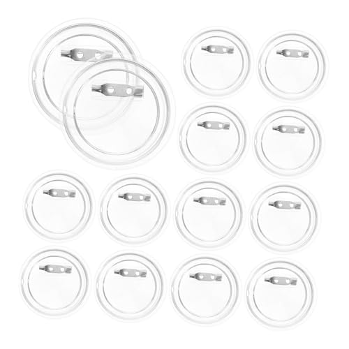 Homoyoyo 25 Stück Runde Transparente Acryl Buttons DIY Broschen Pins Leere Abzeichen für Bastelprojekte Vielseitige Foto Buttons für Kreative Anwendungen und Persönliche Gestaltungen Homoyoyo 25 Stück Runde Transparente Acryl Buttons DIY Broschen Pins Leere Abzeichen für Bastelprojekte Vielseitige Foto Buttons für Kreative Anwendungen und Persönliche Gestaltungen von Homoyoyo