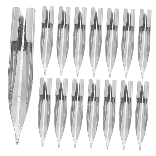 Homoyoyo 25 Stück Stift Ersatzspitzen Stylus Spitzen Stahlstift Ersatzspitzen Surface Pen Spitzen Breite Federn Ersatzspitzen Nachfüllbarer Füllfederhalter Silbermetall Homoyoyo 25 Stück Stift Ersatzspitzen Stylus Spitzen Stahlstift Ersatzspitzen Surface Pen Spitzen Breite Federn Ersatzspitzen Nachfüllbarer Füllfederhalter Silbermetall von Homoyoyo
