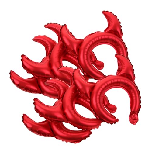 Homoyoyo 25 Stück Teiliges Halloween Folienballon Aufblasbar Dekorativ Teufelshorn Design Vielseitig Verwendbar für Party Kostüm Cosplay und Festliche für Erwachsene Homoyoyo 25 Stück Teiliges Halloween Folienballon Aufblasbar Dekorativ Teufelshorn Design Vielseitig Verwendbar für Party Kostüm Cosplay und Festliche für Erwachsene von Homoyoyo