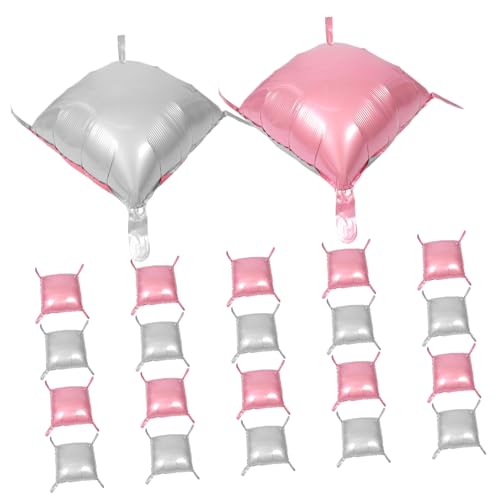 Homoyoyo 25 Stück Teiliges Quadratische Folienballons Doppelseitig Silber Aluminiumfolie DIY Wanddekoration für Geburtstag Hochzeit Party Stilvoller Hintergrund Kreative Gestaltung Homoyoyo 25 Stück Teiliges Quadratische Folienballons Doppelseitig Silber Aluminiumfolie DIY Wanddekoration für Geburtstag Hochzeit Party Stilvoller Hintergrund Kreative Gestaltung von Homoyoyo