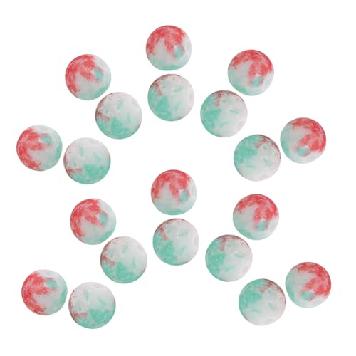 Homoyoyo 250 Stück Glasperlen mit Großem Loch Runde Glasabstandshalter für Schmuckherstellung Bunte Handgemachte Porzellan-blumenperlen Geeignet für Armbänder Halsketten und DIY Homoyoyo 250 Stück Glasperlen mit Großem Loch Runde Glasabstandshalter für Schmuckherstellung Bunte Handgemachte Porzellan-blumenperlen Geeignet für Armbänder Halsketten und DIY von Homoyoyo