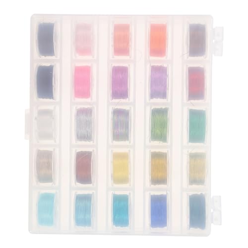Homoyoyo 25Stücke Kreuzstich Stickgarne Nähzubehör für DIY Projekte Aufbewahrungsbox für Armbänder Kunsthandwerk und Dekorationen Homoyoyo 25Stücke Kreuzstich Stickgarne Nähzubehör für DIY Projekte Aufbewahrungsbox für Armbänder Kunsthandwerk und Dekorationen von Homoyoyo