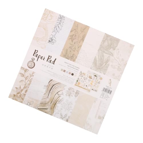 Homoyoyo 26 Blatt Vintage Scrapbook Bastelpapier für DIY Kunstprojekte Doppelseitig Hochwertiges Dekorpapier in Holzoptik Vielseitig Verwendbar für Kartenherstellung und Scrapbooking Homoyoyo 26 Blatt Vintage Scrapbook Bastelpapier für DIY Kunstprojekte Doppelseitig Hochwertiges Dekorpapier in Holzoptik Vielseitig Verwendbar für Kartenherstellung und Scrapbooking von Homoyoyo