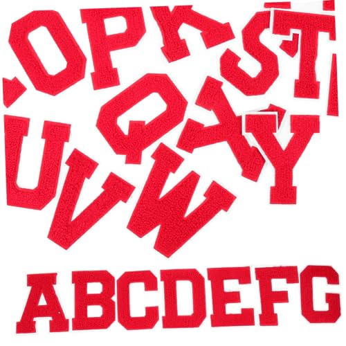 Homoyoyo 26 Stück Teiliges Aufbügelbares Buchstaben Weiß rot Cartoon Kleidung Aufnäher Zum Dekorieren Von Jacken Taschen Hüten Und Rucksäcken Ersatzfähige Bügelbilder Für DIY Zubehör Homoyoyo 26 Stück Teiliges Aufbügelbares Buchstaben Weiß rot Cartoon Kleidung Aufnäher Zum Dekorieren Von Jacken Taschen Hüten Und Rucksäcken Ersatzfähige Bügelbilder Für DIY Zubehör von Homoyoyo