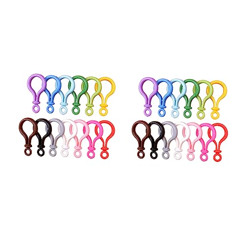 Homoyoyo 26 Stück Teiliges Bunte Lampenform Schlüsselanhänger mit Robustem Resin Lobster Verschluss Vielseitiger Taschen und Spielzeugclip Kreativer Anhänger für DIY und Geschenkideen von Homoyoyo