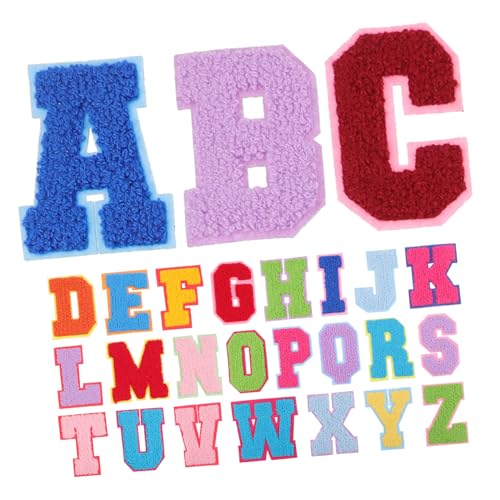 Homoyoyo 26 Stück Teiliges DIY Bügelbuchstaben Vielseitige Stoffbuchstaben Patches mit Flexiblen Kanten Langlebig und Hautfreundlich zum Aufbügeln und Annähen Kleidung Taschen Hüte und Homoyoyo 26 Stück Teiliges DIY Bügelbuchstaben Vielseitige Stoffbuchstaben Patches mit Flexiblen Kanten Langlebig und Hautfreundlich zum Aufbügeln und Annähen Kleidung Taschen Hüte und von Homoyoyo