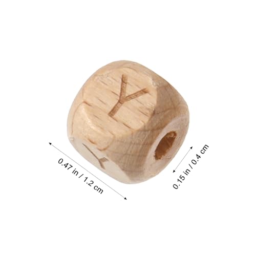 Homoyoyo 260 Stk. Teiliges Beechwood Alphabet Perlen Quadratische Holzbuchstaben für Schmuckherstellung Diy Armbänder und Halsketten Kinderfreundliche Bastelperlen Kreativität und Lernspaß Homoyoyo 260 Stk. Teiliges Beechwood Alphabet Perlen Quadratische Holzbuchstaben für Schmuckherstellung Diy Armbänder und Halsketten Kinderfreundliche Bastelperlen Kreativität und Lernspaß von Homoyoyo