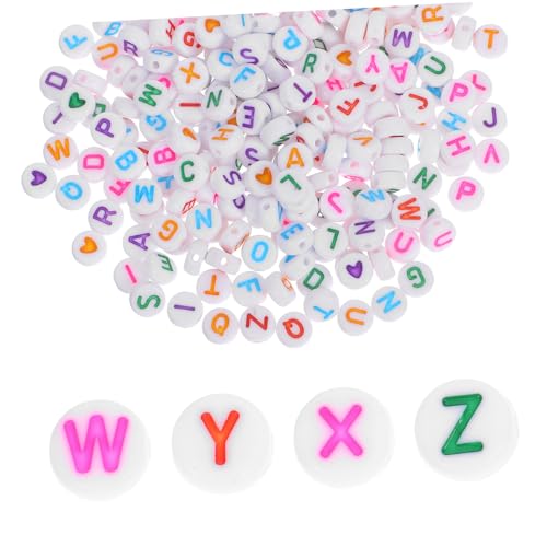 Homoyoyo 270stücke Runde Buchstabenperlen Runde Alphabetperlen Für Armbänder Basteln Acryl Buchstabenperlen Mit Herz Design Für Diy Schmuck Kreative Bastelprojekte Homoyoyo 270stücke Runde Buchstabenperlen Runde Alphabetperlen Für Armbänder Basteln Acryl Buchstabenperlen Mit Herz Design Für Diy Schmuck Kreative Bastelprojekte von Homoyoyo