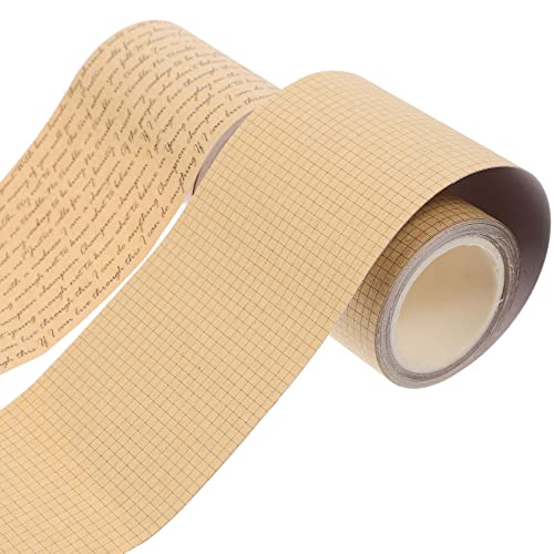 Homoyoyo 2Rollen Retro Masking Tape Kraftpapier Klebeband für Scrapbooking und DIY Dekoration für Notizbücher und Planer von Homoyoyo