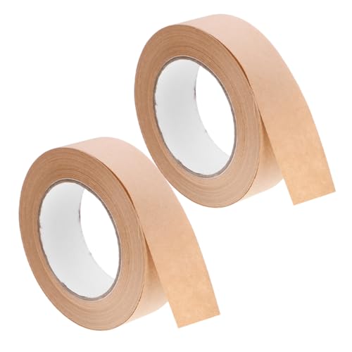 Homoyoyo 2Rollen Wasseraktiviertes Klebeband Multifunktions Papierdichtband Für Bilderrahmen Und Kunstprojekte Umweltfreundliches Klebeband Aus Kraftpapier Wasserlöslich Homoyoyo 2Rollen Wasseraktiviertes Klebeband Multifunktions Papierdichtband Für Bilderrahmen Und Kunstprojekte Umweltfreundliches Klebeband Aus Kraftpapier Wasserlöslich von Homoyoyo