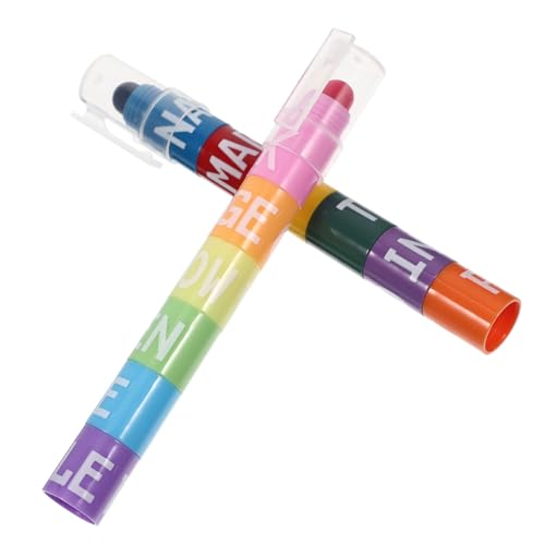 Homoyoyo 2Sätze Farbige Highlighter Stifte Kreative Marker Für Studenten Notizen Und Zeichnungen Hochwertige Markierungsstifte Für Schule Und Büro von Homoyoyo