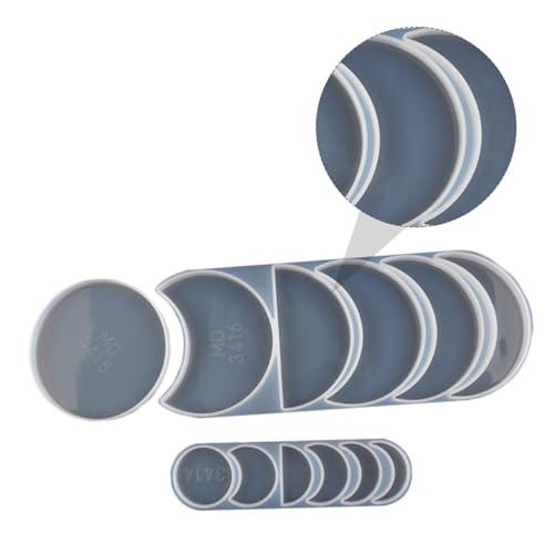 Homoyoyo 2Sätze Silikonformen für Mondfinsternis DIY Flexible Gießform für Tischornamente Epoxidharz Materialien für Einzigartige Dekorationen und Handwerk Homoyoyo 2Sätze Silikonformen für Mondfinsternis DIY Flexible Gießform für Tischornamente Epoxidharz Materialien für Einzigartige Dekorationen und Handwerk von Homoyoyo