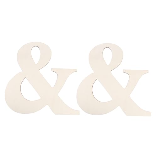Homoyoyo 2Stücke DIY Holzbuchstaben Blanko Holzschnitt für Kreative Malprojekte für Kinderzimmer Dekoration und Persönliche Homoyoyo 2Stücke DIY Holzbuchstaben Blanko Holzschnitt für Kreative Malprojekte für Kinderzimmer Dekoration und Persönliche von Homoyoyo