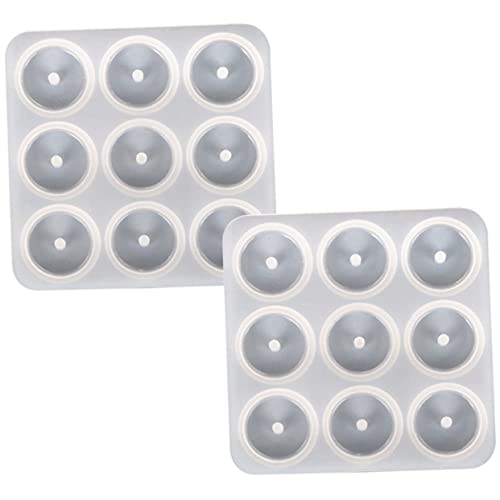 Homoyoyo 2Stücke DIY Silikon Anhängerform für Wiederverwendbare Epoxidharz Gießform Flexiblem Silikon für Schmuckherstellung für Handwerksprojekte Homoyoyo 2Stücke DIY Silikon Anhängerform für Wiederverwendbare Epoxidharz Gießform Flexiblem Silikon für Schmuckherstellung für Handwerksprojekte von Homoyoyo