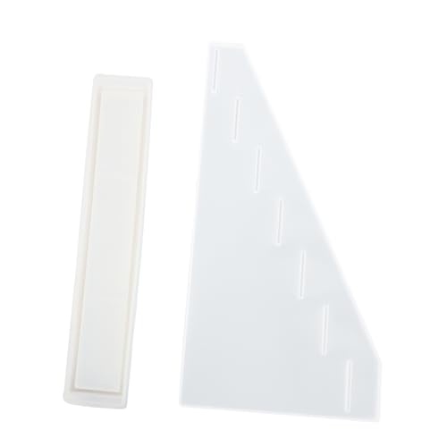 Homoyoyo 2Stücke DIY Silikonform für Kristall Epoxidharz Teiliges für Lippenstift Lagerregal Flexibles Silikonmaterial für Einfache Anwendung und Sauberes Entformen von Homoyoyo