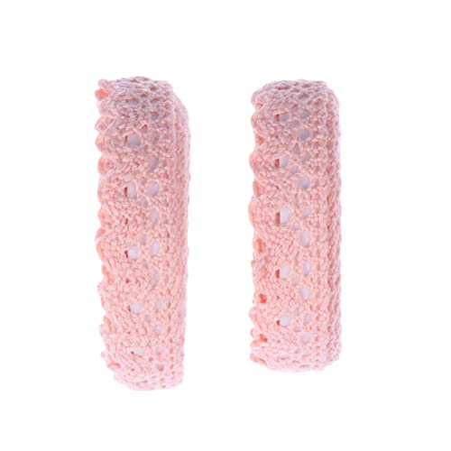 Homoyoyo 2Stücke DIY Spitzenband Klebeband Selbstklebendes Dekoratives Masking Tape Zartem für Scrapbooking Bastelprojekte und Kartenverschönerung von Homoyoyo