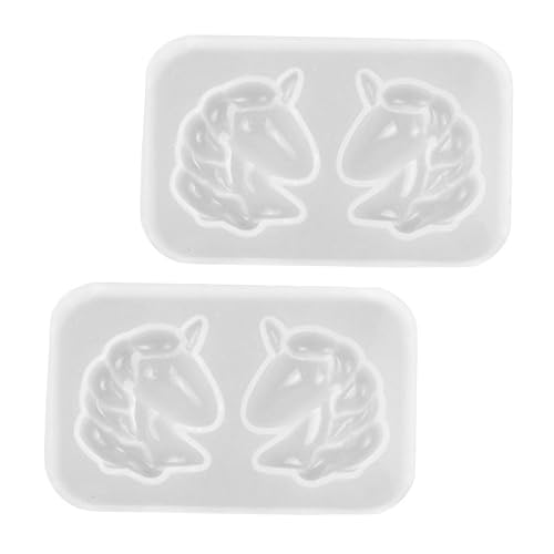 Homoyoyo 2Stücke Einhorn Silikonformen für Desktop Dekoration DIY Epoxidharz Gießform Antihaftend und Wiederverwendbar für Handgemachte Kunstwerke und Schmuck Homoyoyo 2Stücke Einhorn Silikonformen für Desktop Dekoration DIY Epoxidharz Gießform Antihaftend und Wiederverwendbar für Handgemachte Kunstwerke und Schmuck von Homoyoyo