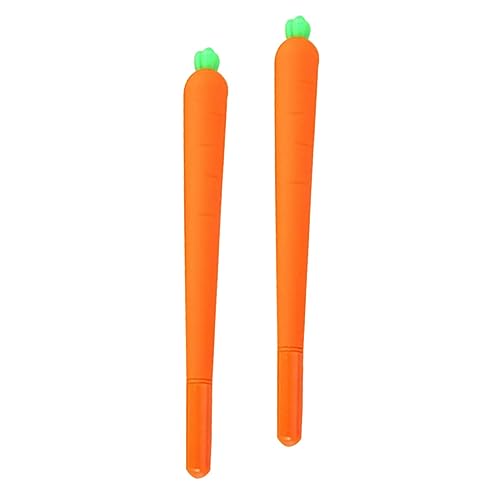 Homoyoyo 2Stücke Karotten Gelstift Niedlicher Silikon Kugelschreiber für Bequemer Griff Schreiben Zeichnen Büro oder Schule Homoyoyo 2Stücke Karotten Gelstift Niedlicher Silikon Kugelschreiber für Bequemer Griff Schreiben Zeichnen Büro oder Schule von Homoyoyo