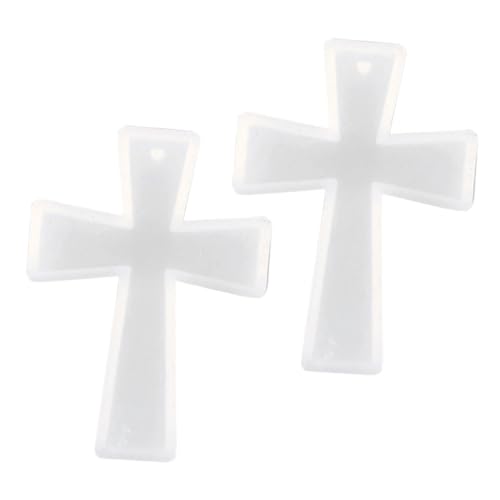 Homoyoyo 2Stücke Kreuzförmige Silikonform Für DIY Schlüsselanhänger Epoxidharz Gießform Für Handwerksprojekte Förmige Silikonform Für Dekorationen Homoyoyo 2Stücke Kreuzförmige Silikonform Für DIY Schlüsselanhänger Epoxidharz Gießform Für Handwerksprojekte Förmige Silikonform Für Dekorationen von Homoyoyo