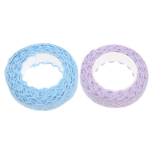 Homoyoyo 2Stücke Selbstklebendes Spitzenband Set Washi Tape und Helllila für DIY Scrapbooking Handwerk Heimdekoration und Kleidungsverzierungen Homoyoyo 2Stücke Selbstklebendes Spitzenband Set Washi Tape und Helllila für DIY Scrapbooking Handwerk Heimdekoration und Kleidungsverzierungen von Homoyoyo