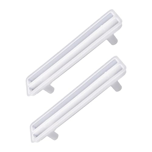 Homoyoyo 2Stücke Silikon Gießform für Tablettgriffe DIY Zubehör für Kreative Harzprojekte Dekorative Griffform für Teetablett und Obsttabletts Langlebig und Flexibel von Homoyoyo