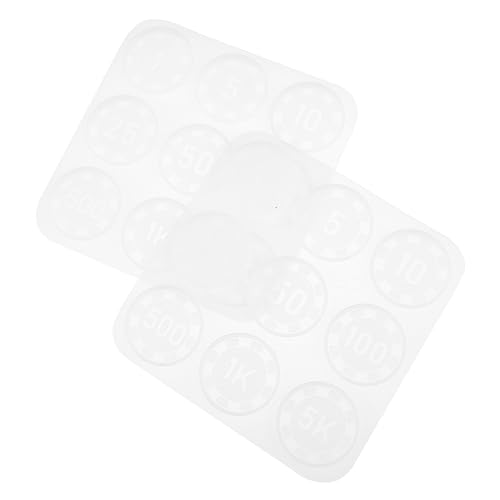 Homoyoyo 2Stücke Silikonform für DIY Epoxidharz Gießformen für Handgemachte Chips und Kristallverzierungen Wiederverwendbar Leicht zu Entformen für Bastelprojekte Homoyoyo 2Stücke Silikonform für DIY Epoxidharz Gießformen für Handgemachte Chips und Kristallverzierungen Wiederverwendbar Leicht zu Entformen für Bastelprojekte von Homoyoyo