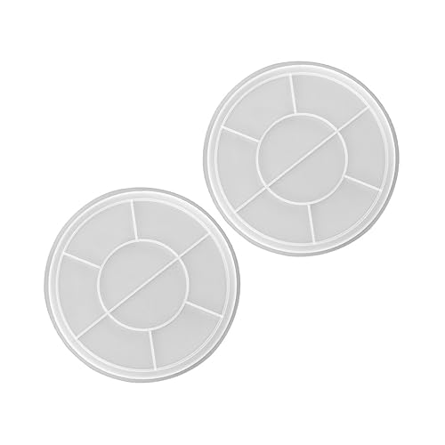 Homoyoyo 2Stücke Silikonform für Runde und Dessertschalen DIY Epoxidharz Gießform Wiederverwendbar und Leicht zu Reinigen zur Herstellung von Aufbewahrungstabletts Homoyoyo 2Stücke Silikonform für Runde und Dessertschalen DIY Epoxidharz Gießform Wiederverwendbar und Leicht zu Reinigen zur Herstellung von Aufbewahrungstabletts von Homoyoyo
