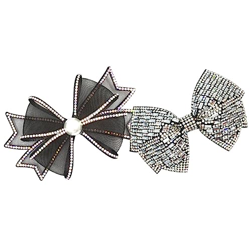 Homoyoyo 2Stücke Strass Bowknoten Zubehör Für DIY Kopfbedeckungen Dekorative Fliege Für Taschen Haarklammern Und Stirnbänder Perfektes Material Für Handwerk von Homoyoyo
