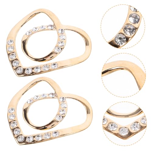 Homoyoyo 2Stücke Strass Schalverschlüsse Große Goldene Schalringe Für Schalhalterung Für Rutschfeste Schals Elegantes Accessoire Für Kleidung Und Tücher Homoyoyo 2Stücke Strass Schalverschlüsse Große Goldene Schalringe Für Schalhalterung Für Rutschfeste Schals Elegantes Accessoire Für Kleidung Und Tücher von Homoyoyo