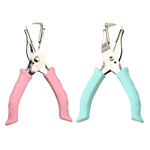 Homoyoyo 2Stücke Tragbarer Heftklammerabzieher Handheld Klammerentferner für Einfaches Entfernen von Heftklammern Geeignet für Büro und Zuhause Zufällige Farbe von Homoyoyo