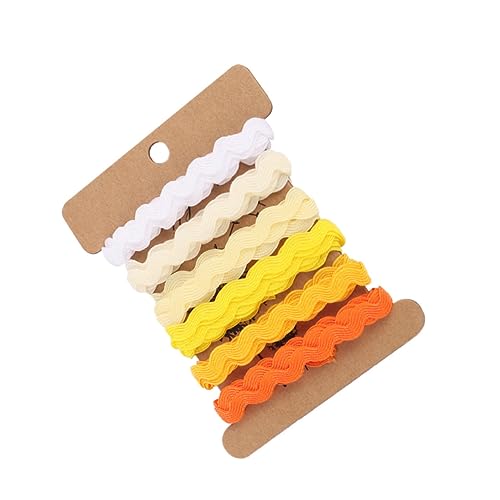 Homoyoyo 2Stücke Wellenband Farben Geschenkverpackungsstreifen Für Partydekoration Und DIY Bastelprojekte Geschenkband Für Geschenkverpackungen von Homoyoyo