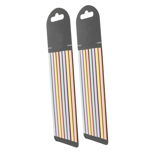 Homoyoyo 2Taschen Farbige Klebrige Lesestreifen Transparente Notizzettel für Praktische und Wiederverwendbare Lesestreifen Fokussieren Beim Trendigen von Homoyoyo