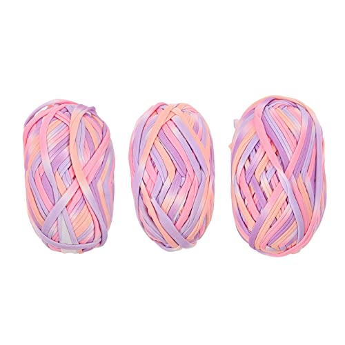 Homoyoyo 3 Dickes Baumwollgarn Für Häkel- Und Strickprojekte - Geflochtener Stofffaden in Verschiedenen Farben Ideal Für Überwurfdecken Und Kreative DIY Dekorationen 100m Rolle Homoyoyo 3 Dickes Baumwollgarn Für Häkel- Und Strickprojekte - Geflochtener Stofffaden in Verschiedenen Farben Ideal Für Überwurfdecken Und Kreative DIY Dekorationen 100m Rolle von Homoyoyo