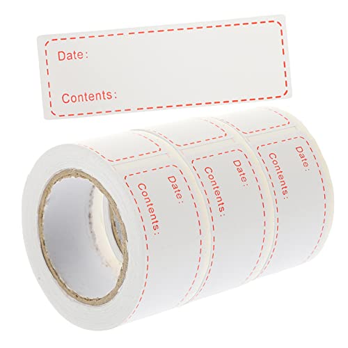 Homoyoyo 3 Rollen Etikett für Lebensmittelbehälter Essenszubereitung Etiketten küche organisation kitchen organization label Küchenzubehör Lebensmitteletikett Kupferplattenaufkleber rot Homoyoyo 3 Rollen Etikett für Lebensmittelbehälter Essenszubereitung Etiketten küche organisation kitchen organization label Küchenzubehör Lebensmitteletikett Kupferplattenaufkleber rot von Homoyoyo