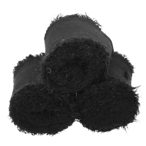 Homoyoyo 3 Rollen Handgefertigte Fransen Chiffonbänder Schleifenband für Blumensträuße Geschenkverpackung und Partydekoration Langlebig und Handgeschnitten Homoyoyo 3 Rollen Handgefertigte Fransen Chiffonbänder Schleifenband für Blumensträuße Geschenkverpackung und Partydekoration Langlebig und Handgeschnitten von Homoyoyo