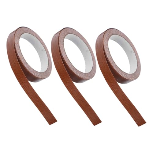 Homoyoyo 3 Rollen Holzmaserungsband, Selbstklebende Möbelkantenstreifen Für Schränke, Tische, Türen, Wasserdicht Und Kratzfest Homoyoyo 3 Rollen Holzmaserungsband, Selbstklebende Möbelkantenstreifen Für Schränke, Tische, Türen, Wasserdicht Und Kratzfest von Homoyoyo