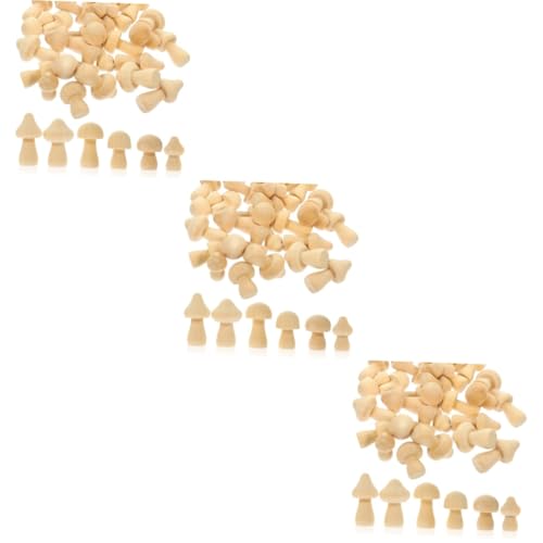 Homoyoyo 3 Sätze Bemaltes Pilz Set Pilz Dekorationen Pilz Zeug Süßes Set Kleine Gartenornamente Gartendeko Pilz Mini Pilze Gartenpilze Basteln Pilz Ornament 30 Stück * 3 von Homoyoyo