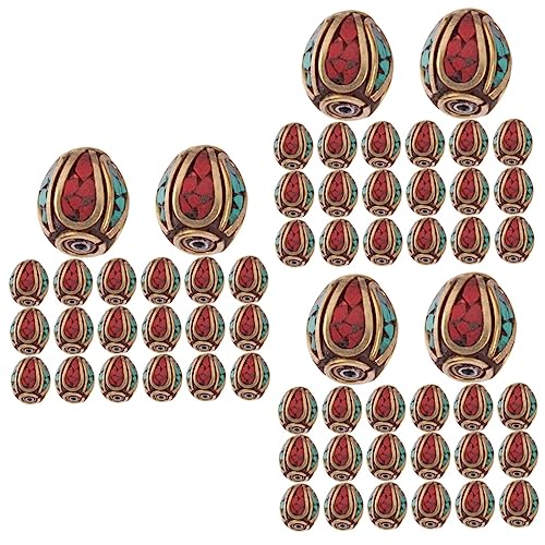 Homoyoyo 3 Sätze Buddha Spacer Perlen Nepal Stil Diy Schmuck Perlen Für Handarbeit Geeignet Für Armbänder Und Bastelprojekte Antike Messing Und Türkis Designs 20 Stück * 3 Homoyoyo 3 Sätze Buddha Spacer Perlen Nepal Stil Diy Schmuck Perlen Für Handarbeit Geeignet Für Armbänder Und Bastelprojekte Antike Messing Und Türkis Designs 20 Stück * 3 von Homoyoyo