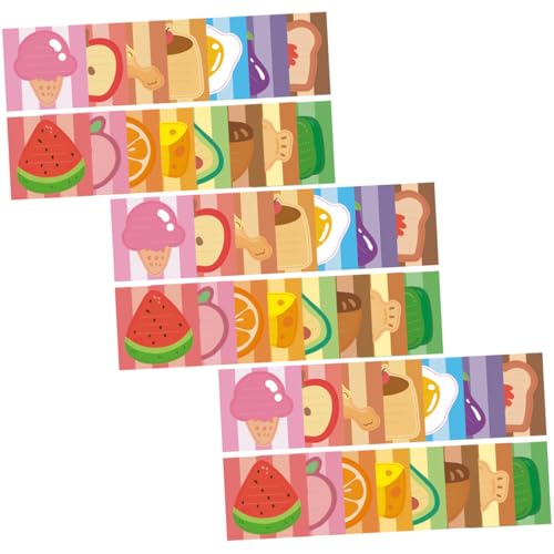 Homoyoyo 3 Sätze Selbstklebende Memo Pads mit Niedlichen Cartoon Food Motiven Beschreibbare Notizzettel für Büro Schule Haushalt Vielseitige Haftnotizen für Schreibtisch Kühlschrank Tafel von Homoyoyo