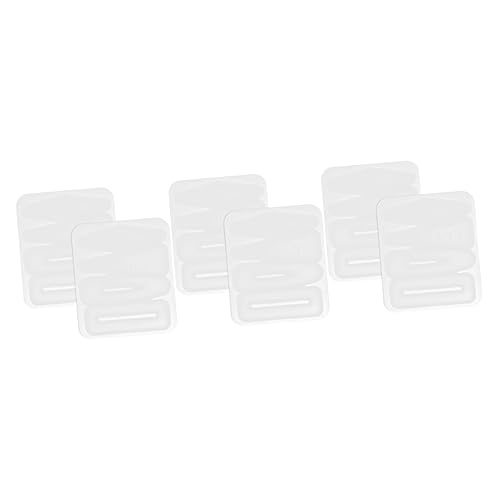 Homoyoyo 3 Sätze Silikon Diy Haarklammer Gießform Flexibles Silikonmuster Für Haaraccessoires Für Epoxidharz Uv Harz Und Mehr 2 Stück * 3 von Homoyoyo