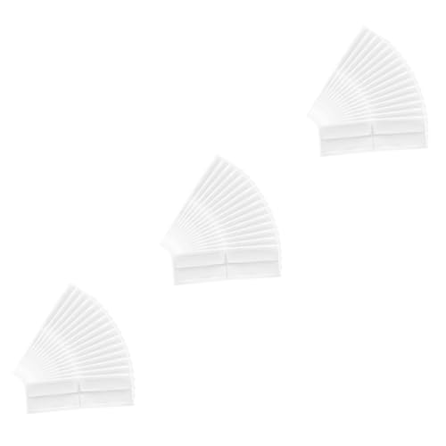 Homoyoyo 3 Sätze Wasserdichtes Klebstoffetikett Pantry -etiketten Regale Klarsichttaschen Mit Selbstklebenden Etiketten Küchenetiketten Klebeetikettentaschen Pvc Transparent 4 Blätter * 3 von Homoyoyo
