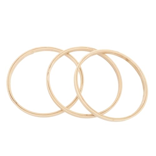Homoyoyo 3 Stück Bambusringe für DIY Basteln Stabile Doppellagige Ringe Natürliche Holzreifen zum Kranz und Wandbehang Herstellen Vielseitige Handwerks Zubehör für Hochzeit und Dekoration Homoyoyo 3 Stück Bambusringe für DIY Basteln Stabile Doppellagige Ringe Natürliche Holzreifen zum Kranz und Wandbehang Herstellen Vielseitige Handwerks Zubehör für Hochzeit und Dekoration von Homoyoyo