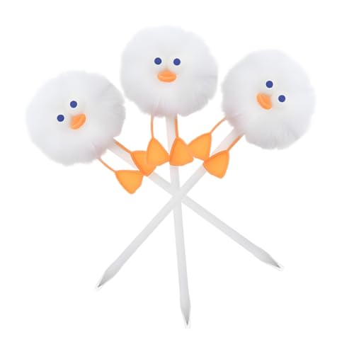 Homoyoyo 3 Stück Flauschige Kugelschreiber mit Design Süße Pompom Stifte für Büro Journaling Ergonomischer Griff Weiches Homoyoyo 3 Stück Flauschige Kugelschreiber mit Design Süße Pompom Stifte für Büro Journaling Ergonomischer Griff Weiches von Homoyoyo
