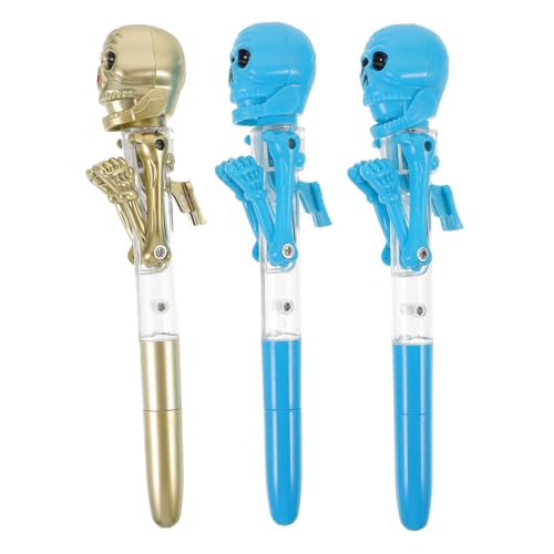 Homoyoyo 3 Stück Halloween Kugelschreiber mit Leuchtendem Design Kreative Schreibgeräte für Studenten Party Requisiten für Gruselige Feiern Zufällige Zufällige Farbe Zufällige Farbe Homoyoyo 3 Stück Halloween Kugelschreiber mit Leuchtendem Design Kreative Schreibgeräte für Studenten Party Requisiten für Gruselige Feiern Zufällige Zufällige Farbe Zufällige Farbe von Homoyoyo