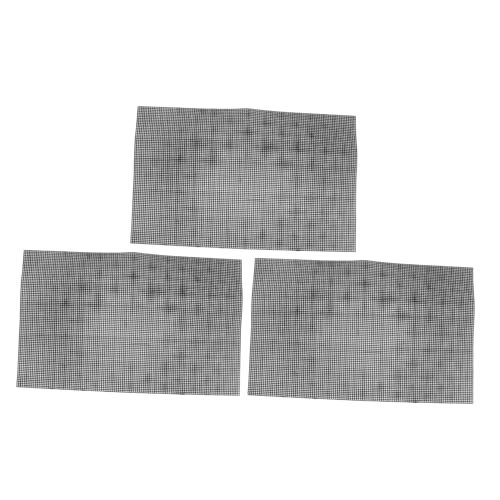 Homoyoyo 3 Stück Handgewebtes Bodenfutter Kreuzstich Leinwand Acrylgarn Basteln Häkeln Acrylgarn Kreuzstich Netz Stricken Kreuzstich Netz Kreuzstich Schwarzer Kunststoff Homoyoyo 3 Stück Handgewebtes Bodenfutter Kreuzstich Leinwand Acrylgarn Basteln Häkeln Acrylgarn Kreuzstich Netz Stricken Kreuzstich Netz Kreuzstich Schwarzer Kunststoff von Homoyoyo